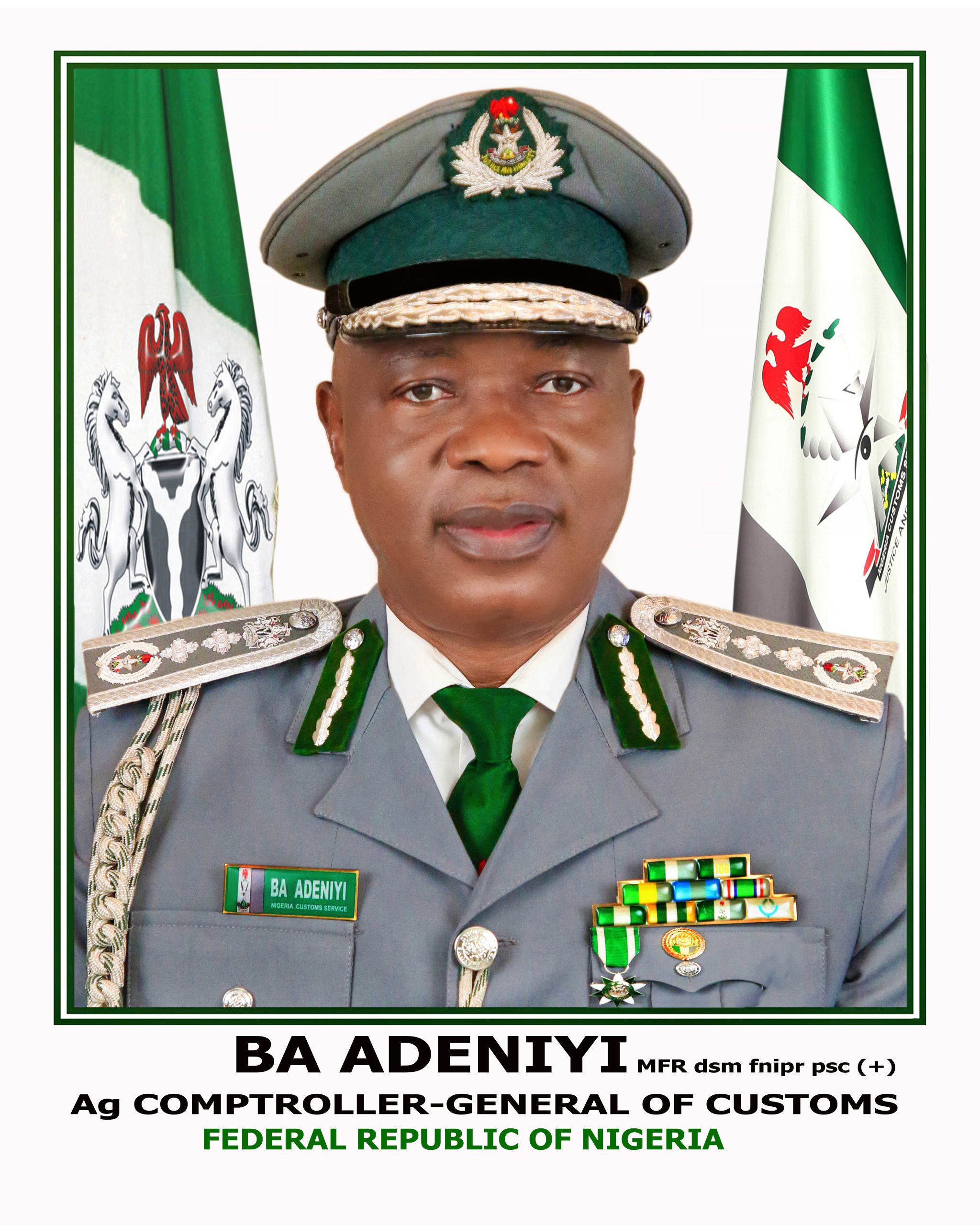 Acting Customs Boss Tour Offices at Nigeria Customs Service ...