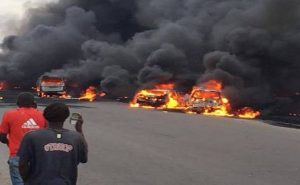 2018 6large Lagos Ibadan tanker fire 1