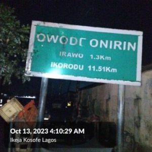 Owode Onirin Market