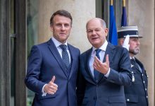 MACRON AND SCHOLZ IMAGE